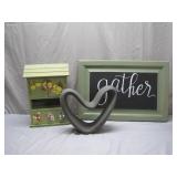3 Decorative Home Items