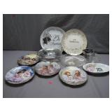 Decorative Plates & Glassware Collection