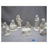 Handcrafted Ceramic Nativity Set