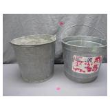 Galvanized Metal Buckets
