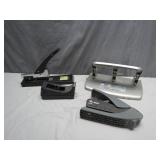 Office Staplers and Hole Punches