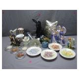 Eclectic Lot of Figurines and Decor