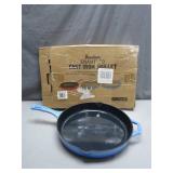 Boundmon 12-Inch Enameled Cast Iron Skillet