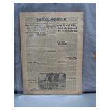 WWII Stars & Stripes Newspaper, July 17 1945