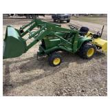 1980 JOHN DEERE 400 2WD YARD TRACTOR,