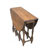 William and Mary Drop Leaf Table