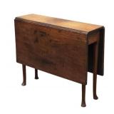 Period Mahogany Queen Anne Drop Leaf Table