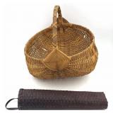 Woven 16" Basket and Taper Basket