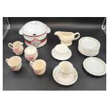 Ceramic Tableware, Including Tobasco