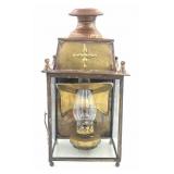 Copper & Brass Coach Lamp by Cornwall