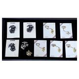 Sweetheart WWII Sterling Insignia Jewelry
