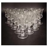 15 Heisey Continental Colonial Cordials
