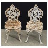 Pair of Victorian "Coalbrookdale" Chairs