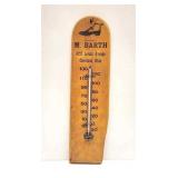 M. Barth Cleveland Ohio Advertising Thermometer