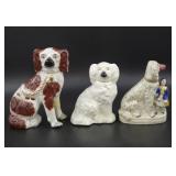 Collection of Staffordshire Dogs