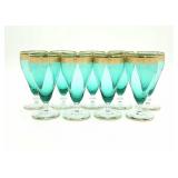 Nine Bryce Water Goblets