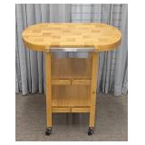Oasis Island Folding Kitchen Cart