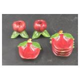 Franciscan Apple Tea/Spoon Rest & Candle Holders