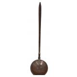 Period Copper Bed Warmer w/ Turned Handle