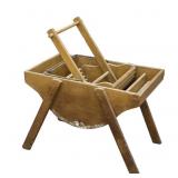 Wooden Tub Fully Working Washing Machine
