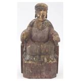 Chinese Wooden Temple Figure