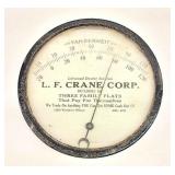 L. F. Crane Corp. Fahrenheit Thermometer