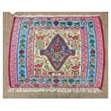 Fine Turkish Kilim Rug with Geometric Medallion