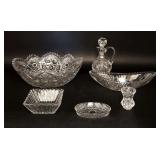 Collectible Pressed & Cut Glass