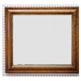 Period Birdseye Maple Mirror