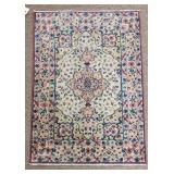 Fine Hand-Knotted Persian Nain Rug