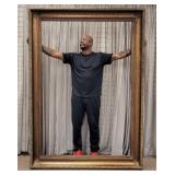 Extremely Large Life-Size Gilt Wood Frame