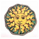 Fratantoni Italian Pottery Plaque of the Sun