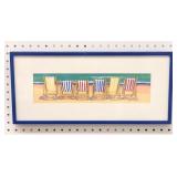 Acrylic Beach Chairs by Carol King Pope