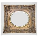 Extremely Ornate Wood Framed Gilt Mirror