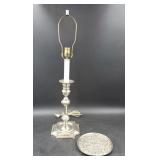 Chelsea House Candlestick Lamp & Towle Trivet