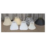 Lot of Various Lamp Shades