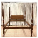 Mahogany Craftique Sheraton Queen 4 Poster Bed