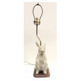 Figural Rabbit Table Lamp