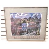 Francis Speight SIGNED Framed Poster 1987