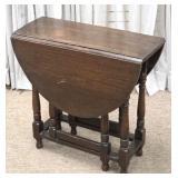 Tiger Oak Gateleg Table