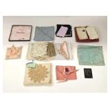Textile Pouches, Linens & Handkerchiefs