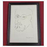 "Self Portrait, Three Quarter View" by Matisse