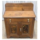 Early Cottage Wash Stand w/ Splash Back