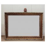 Life-Size Fruit Decorated Beaded Gilt Mirror