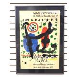 Miro Marlborough Lithograph Recent Paintings 1966