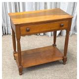 Maple Sheraton One Drawer Wash Stand