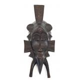 Early Senufo Kpelie Carved Masked