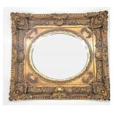 Extremely Ornate Wood Framed Gilt Mirror