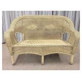 Wicker Settee in Classic Style