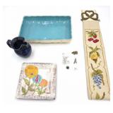 Collectible Pottery, Porcelain, and Bell Pull
